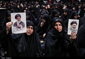 دومین شب از مراسم عزاداری محرم از طرف رهبر انقلاب در جوار محل عروج قائد شهید