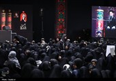 دومین شب از مراسم عزاداری محرم از طرف رهبر انقلاب در جوار محل عروج قائد شهید