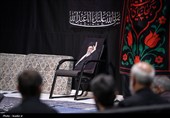 دومین شب از مراسم عزاداری محرم از طرف رهبر انقلاب در جوار محل عروج قائد شهید