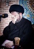 روضه خوانی آیت‌الله عاملی در سوگ سیدالشهدا(ع)