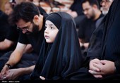 روضه خوانی آیت‌الله عاملی در سوگ سیدالشهدا(ع)