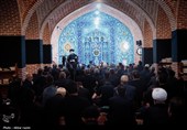 روضه خوانی آیت‌الله عاملی در سوگ سیدالشهدا(ع)