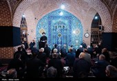 روضه خوانی آیت‌الله عاملی در سوگ سیدالشهدا(ع)