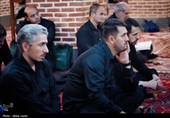 روضه خوانی آیت‌الله عاملی در سوگ سیدالشهدا(ع)