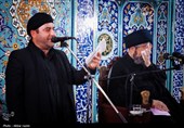 روضه خوانی آیت‌الله عاملی در سوگ سیدالشهدا(ع)