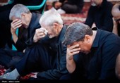 روضه خوانی آیت‌الله عاملی در سوگ سیدالشهدا(ع)