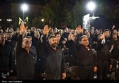 مراسم عزاداری شب هشتم محرم در هیئت محبان ثارالله شیراز