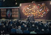 مراسم عزاداری شب هشتم محرم در هیئت محبان ثارالله شیراز