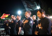مراسم عزاداری شب هشتم محرم در هیئت محبان ثارالله شیراز