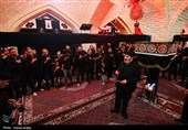 مراسم عزاداری شب هشتم ماه محرم در زنجان