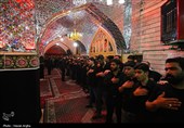 مراسم عزاداری شب هشتم ماه محرم در زنجان