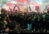 مراسم عزاداری شب هشتم ماه محرم در زنجان