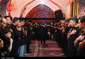 مراسم عزاداری شب هشتم ماه محرم در زنجان