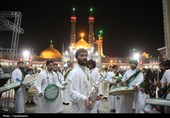 حال‌وهوای حرم بانوی کرامت در شب هشتم محرم