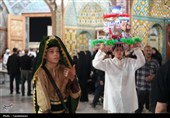 حال‌وهوای حرم بانوی کرامت در شب هشتم محرم