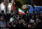 مراسم رونمایی از یادمان شهیدان مدرسه شجره طیبه میناب - همدان