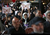 مراسم رونمایی از یادمان شهیدان مدرسه شجره طیبه میناب - همدان
