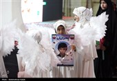 مراسم رونمایی از یادمان شهیدان مدرسه شجره طیبه میناب - همدان
