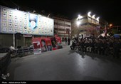 مراسم رونمایی از یادمان شهیدان مدرسه شجره طیبه میناب - همدان