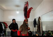 آیین تعزیه خوانی در روستای حصار قزوین