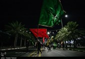 مراسم عزاداری شب تاسوعای حسینی - کیش