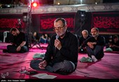 مراسم عزاداری شب تاسوعای حسینی در هیات خادمان مهدی (عج)قزوین