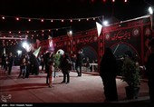 مراسم عزاداری شب تاسوعای حسینی در هیات خادمان مهدی (عج)قزوین