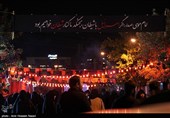 مراسم عزاداری شب تاسوعای حسینی در هیات خادمان مهدی (عج)قزوین
