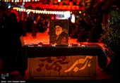 مراسم عزاداری شب تاسوعای حسینی در هیات خادمان مهدی (عج)قزوین