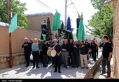 آئین سنتی علم گردانی در روستای درسجین شهرستان ابهر