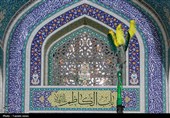 آیین علم‌گردانی هیئت‌های مذهبی مشهد در حرم مطهر رضوی