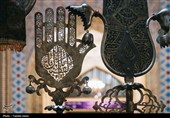آیین علم‌گردانی هیئت‌های مذهبی مشهد در حرم مطهر رضوی