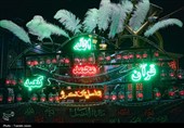 آیین علم‌گردانی هیئت‌های مذهبی مشهد در حرم مطهر رضوی