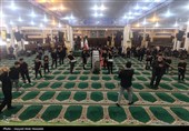 عزاداری و اقامه نماز ظهر تاسوعا در مصلا جمعه بوشهر