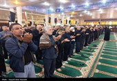 عزاداری و اقامه نماز ظهر تاسوعا در مصلا جمعه بوشهر