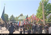 عزاداری گنابادی ها در چهارمین حریم رضوی کشور