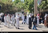 عزاداری گنابادی ها در چهارمین حریم رضوی کشور