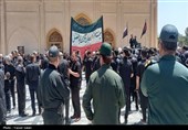 عزاداری گنابادی ها در چهارمین حریم رضوی کشور