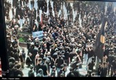 عزاداری گنابادی ها در چهارمین حریم رضوی کشور