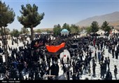 عزاداری گنابادی ها در چهارمین حریم رضوی کشور
