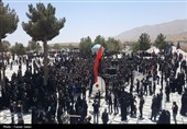 عزاداری گنابادی ها در چهارمین حریم رضوی کشور