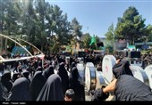 عزاداری گنابادی ها در چهارمین حریم رضوی کشور