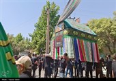 عزاداری گنابادی ها در چهارمین حریم رضوی کشور