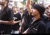 عزاداری سنتی کاشانی‌ها روز تاسوعا در تیمچه امین‌الدوله