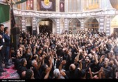 عزاداری سنتی کاشانی‌ها روز تاسوعا در تیمچه امین‌الدوله