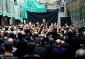 عزاداری تاسوعای حسینی در بازار بزرگ تهران