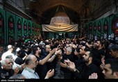 عزاداری تاسوعای حسینی در بازار بزرگ تهران