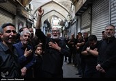 عزاداری تاسوعای حسینی در بازار بزرگ تهران