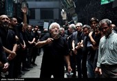 عزاداری تاسوعای حسینی در بازار بزرگ تهران
