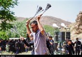 آیین سنتی عزاداری تاسوعای حسینی در روستای اردوغان - خراسان شمالی